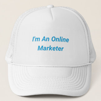 Het beste draag voor een online marketeer trucker pet