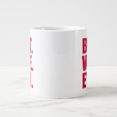 Het beste. Echtgenote. Ooit. (roze) Grote Koffiekop (Voorkant)