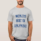 HET BESTE EX-VRIENDIN TER WERELD T-SHIRT (Voorkant)
