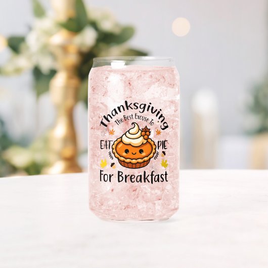 Het beste excuus om taart te eten als ontbijt blikvorm glas (Insitu (Huwelijk))