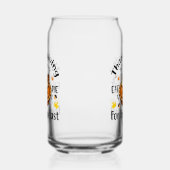 Het beste excuus om taart te eten als ontbijt blikvorm glas (Links)