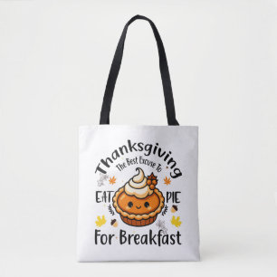 Het beste excuus om taart te eten als ontbijt tote bag