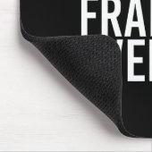 Het beste. Frankie. Ooit. Grappige gepersonaliseer Muismat (Hoek)