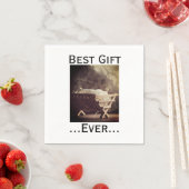 Het beste geschenk ooit Kerstmis Baby Jezus in de Servet (Insitu)