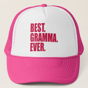 Het beste. Gramma. Ooit. (roze) Trucker Pet