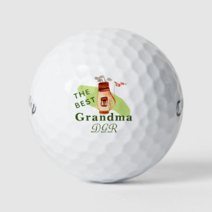 Het BESTE GRANDMA-monogram Golfballen