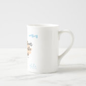 "Het beste hart..." Bone China Mok (Rechts)