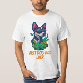 Het beste hond-pap-shirt voor T-shirt - Een cadeau