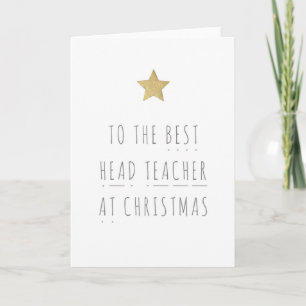 Het beste HoofdWenskaart van Kerstmis van Phonics Feestdagen Kaart