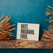 Het beste. Husband. Ooit. Fotoplaat (Zijkant)