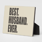 Het beste. Husband. Ooit. Fotoplaat (Zijkant)
