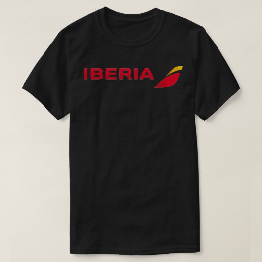 HET BESTE IN DE LUCHT Iberia Airlines T-shirt (Design voorkant)
