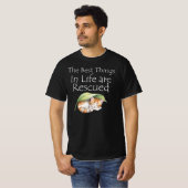 Het Beste in het Leven is Gered T-shirt (Voorkant volledig)