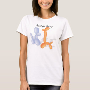Het beste in Show met ballonhonden T-shirt