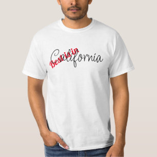 Het beste is in Californië T-shirt