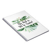 Het beste is nog maar het tropische dagboek notitieboek (Rechterzijde)