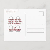 Het beste is nog maar nieuwjaar op de Fotodag P Briefkaart (Achterkant)