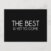 Het beste is nog niet bereikt briefkaart (Voorkant)
