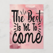 Het beste is nog niet bereikt briefkaart (Voorkant)