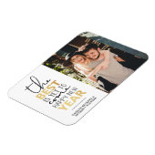 Het beste is nog niet bereikt | Happy New Year-fot Magneet (Linkerzijde)