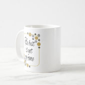 Het beste is nog niet bereikt koffiemok (Voorkant links)