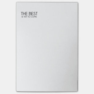 Het beste is nog niet bereikt post-it® notes