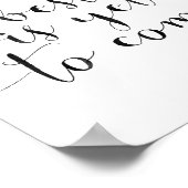 Het beste is nog niet bereikt poster (Hoek)