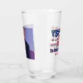 Het beste is nog niet bereikt - Trump 2020 Glas (Rechts)
