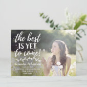 Het beste is nog niet om het Afstuderen van de Fot Kaart (Staand voorkant)