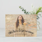 Het beste is nog om de aankondiging van het Afstud (Staand voorkant)