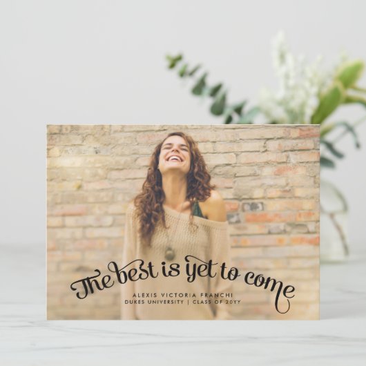 Het beste is nog om de aankondiging van het Afstud (Staand voorkant)