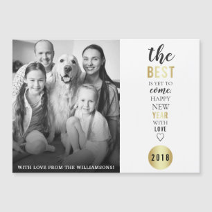 Het beste is nog om een foto van het nieuwjaar te 