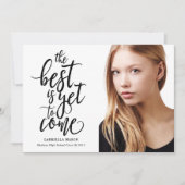 Het beste is nog om foto's te maken Afstuderen Aankondiging (Voorkant)