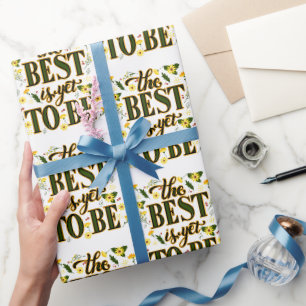 Het beste is nog om Motivatie Inspirerend te zijn Cadeaupapier