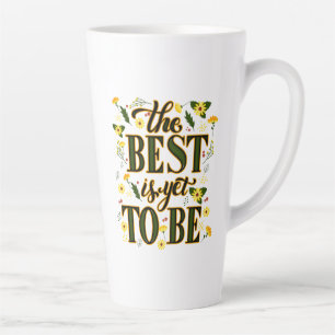 Het beste is nog om Motivatie Inspirerend te zijn Latte Mok