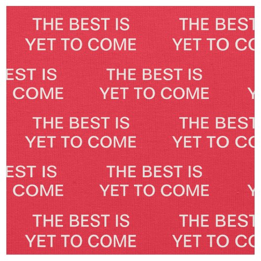 Het beste is nog steeds Donald Trump Stof (Close Up)