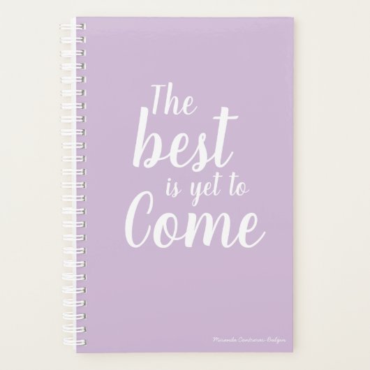 Het beste is nog steeds Planner (Voorkant)