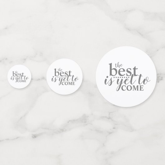 Het beste is nog steeds tafel Confetti (Voorkanten)