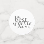 Het beste is nog steeds tafel Confetti (Kleine voorkant)