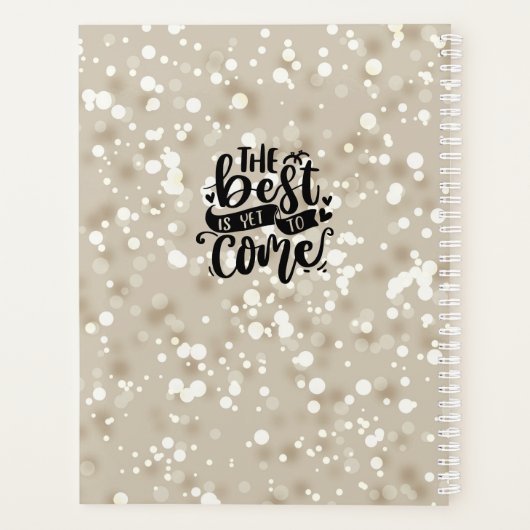 Het beste is nog te komen, huwelijkspanner planner (Achterkant)