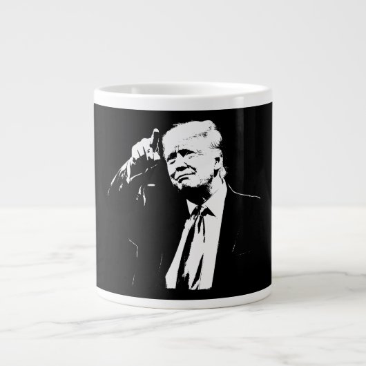 Het beste is nog te komen: Trump USA 2024 Graphic Grote Koffiekop (Voorkant)