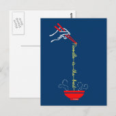 Het beste is noodle briefkaart (Voorkant / Achterkant)