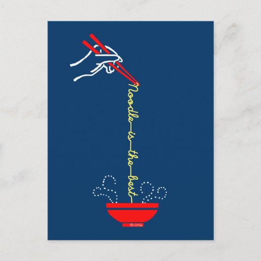 Het beste is noodle briefkaart (Voorkant)