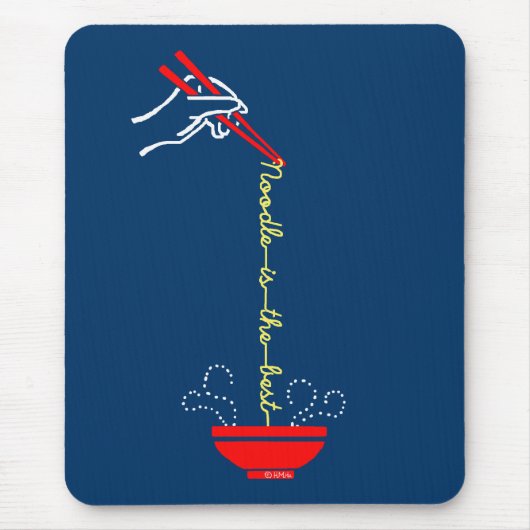 Het beste is noodle muismat (Voorkant)