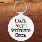 Het beste. Juridisch assistent. Ooit. Sleutelhanger (Voorkant)