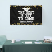 Het Beste Komt Nog Black Grad Feest Banner (Beurs)