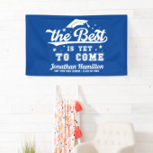 Het beste komt nog Blauwe Grad Feest Spandoek (Insitu)