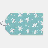 Het Beste Komt Nog Kerstcadeau Tag - Blauw Cadeaulabel (Achterkant Horizontaal)