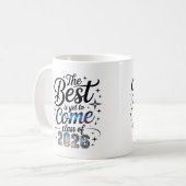 Het Beste Komt Nog Klas van 2026 Koffiemok (Voorkant links)