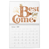 Het Beste Komt Nog - Motivational Words Quote Kalender (Jan 2027)
